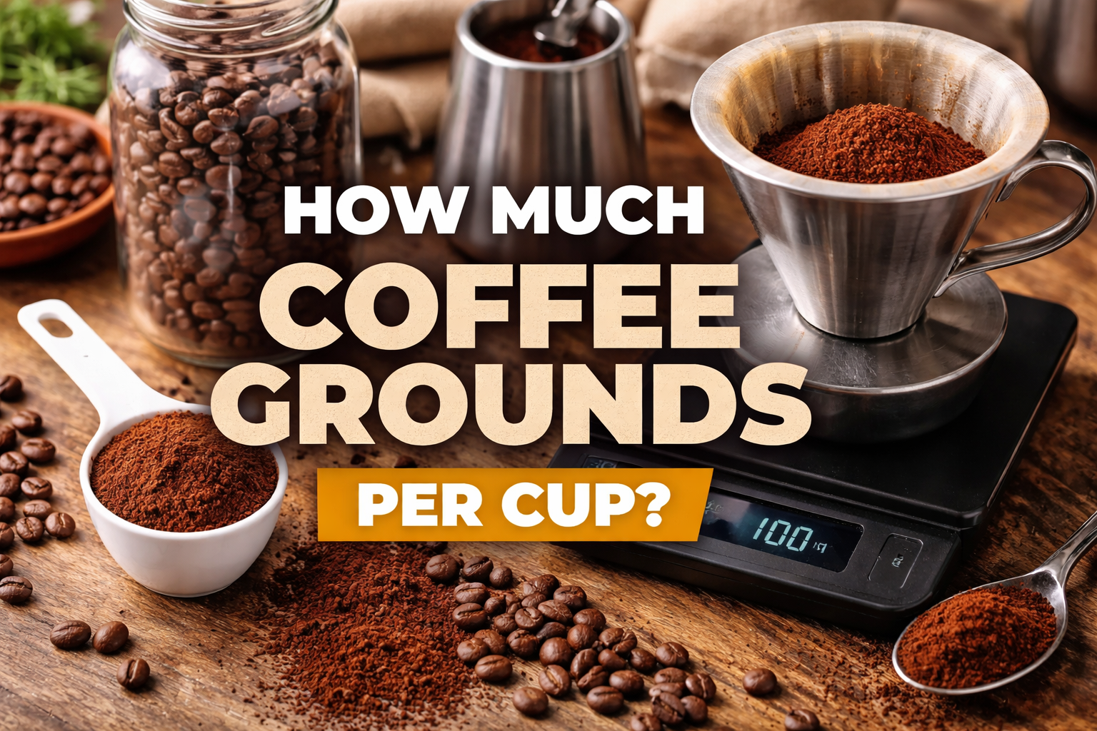 How Much Coffee Grounds Per Cup