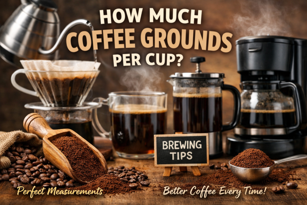 How Much Coffee Grounds Per Cup