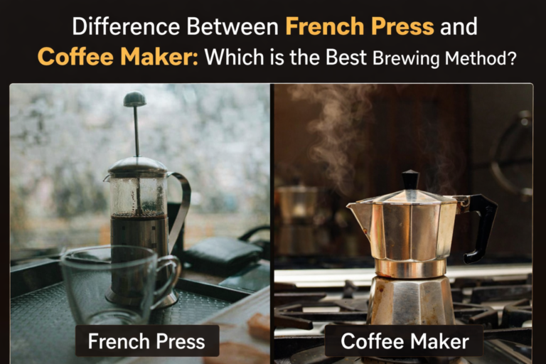 Difference Between French Press and Coffee Maker