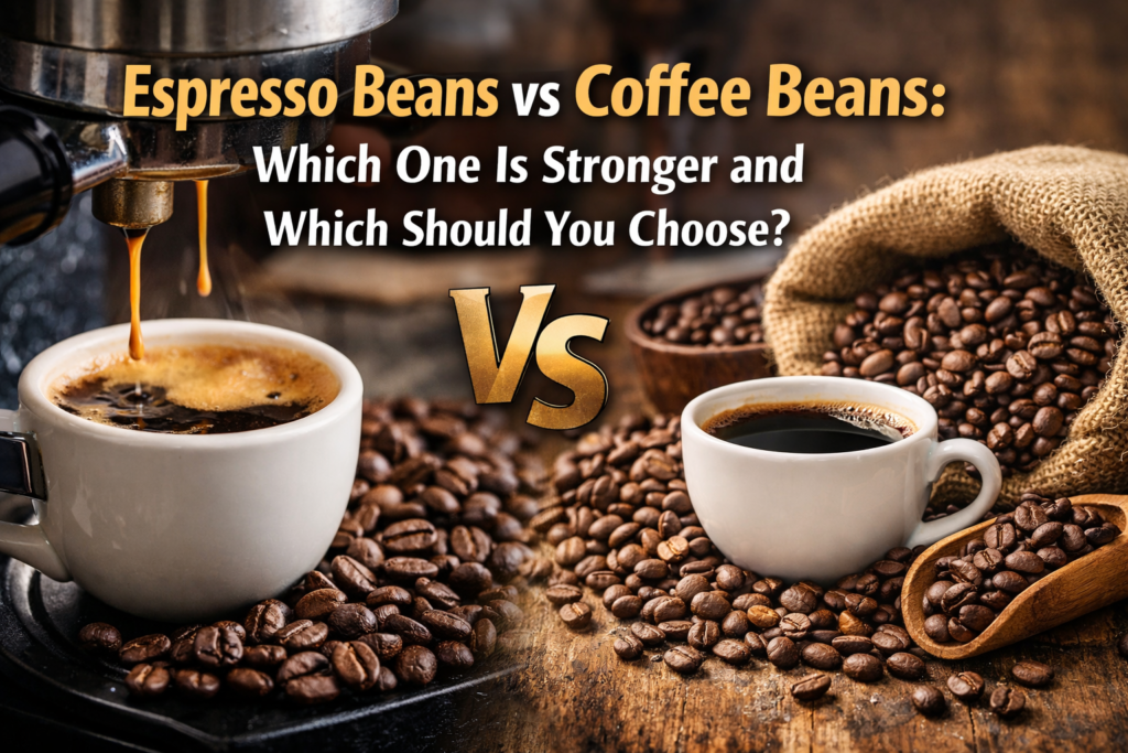 Espresso Beans vs Coffee Beans