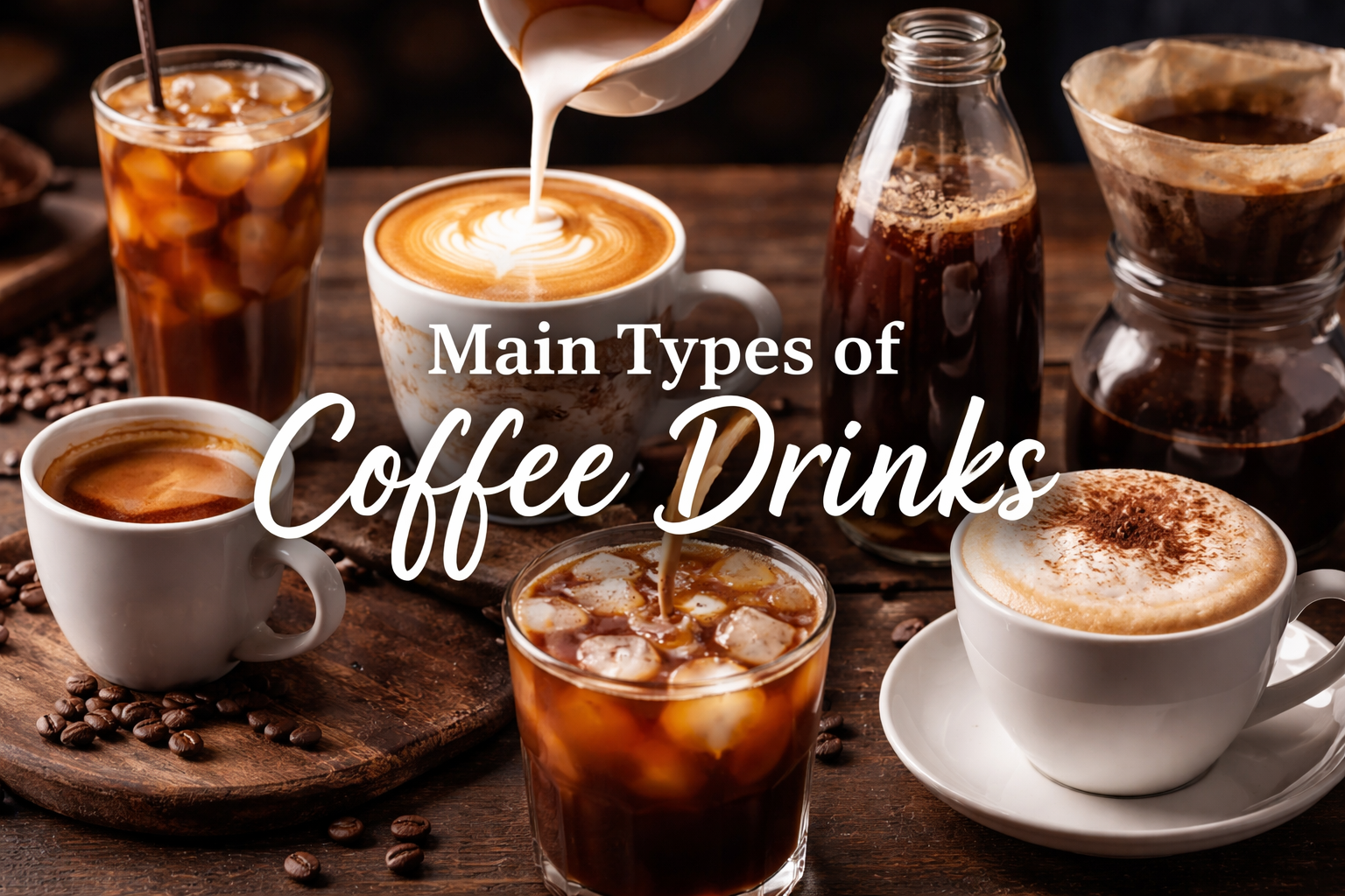 Main Types of Coffee Drinks