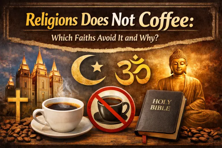 Religions Does Not Drink Coffee