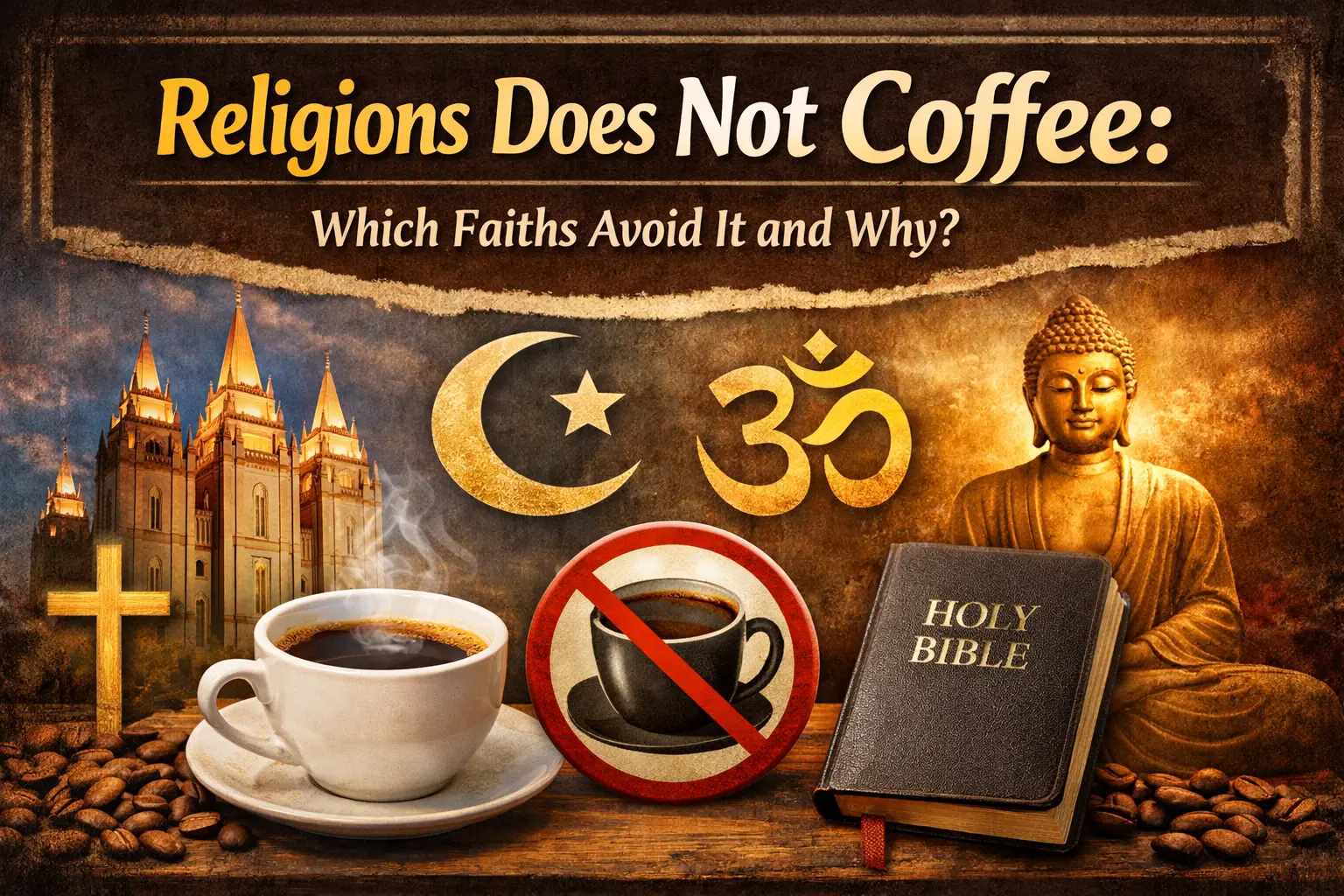 Religions Does Not Drink Coffee