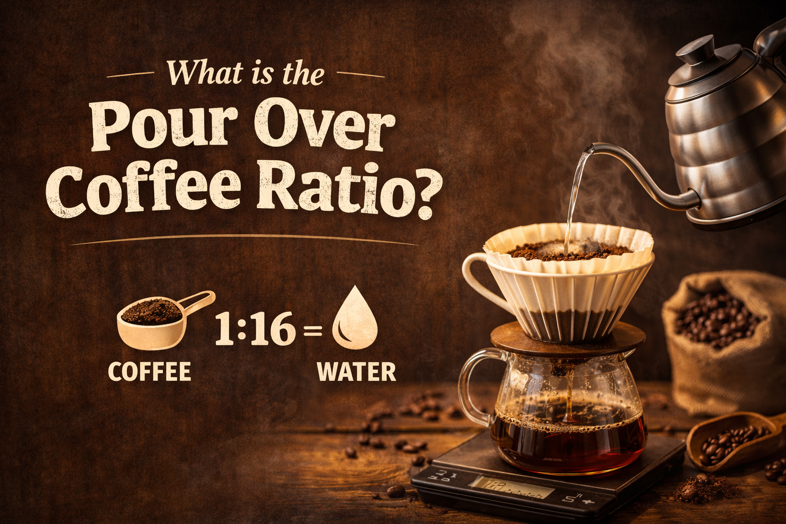 What is the Pour Over Coffee Ratio