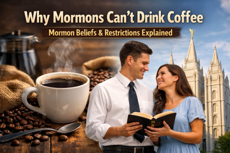 why can't mormons drink coffee