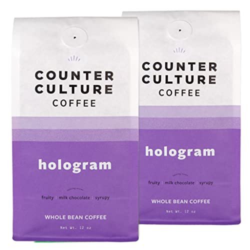 Counter Culture Hologram Whole Bean Coffee [Best for Fruity and Bright Espresso]