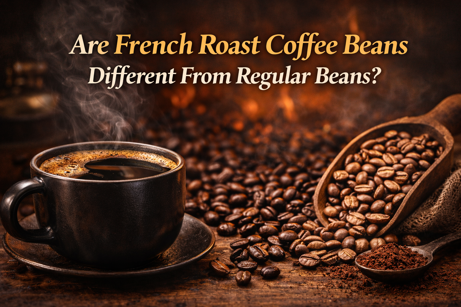 Are French Roast Coffee Beans Different From Regular Beans