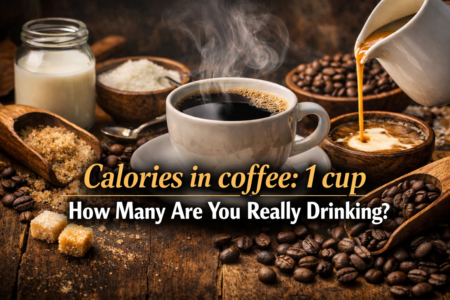 Calories in coffee 1 cup How Many Are You Really Drinking