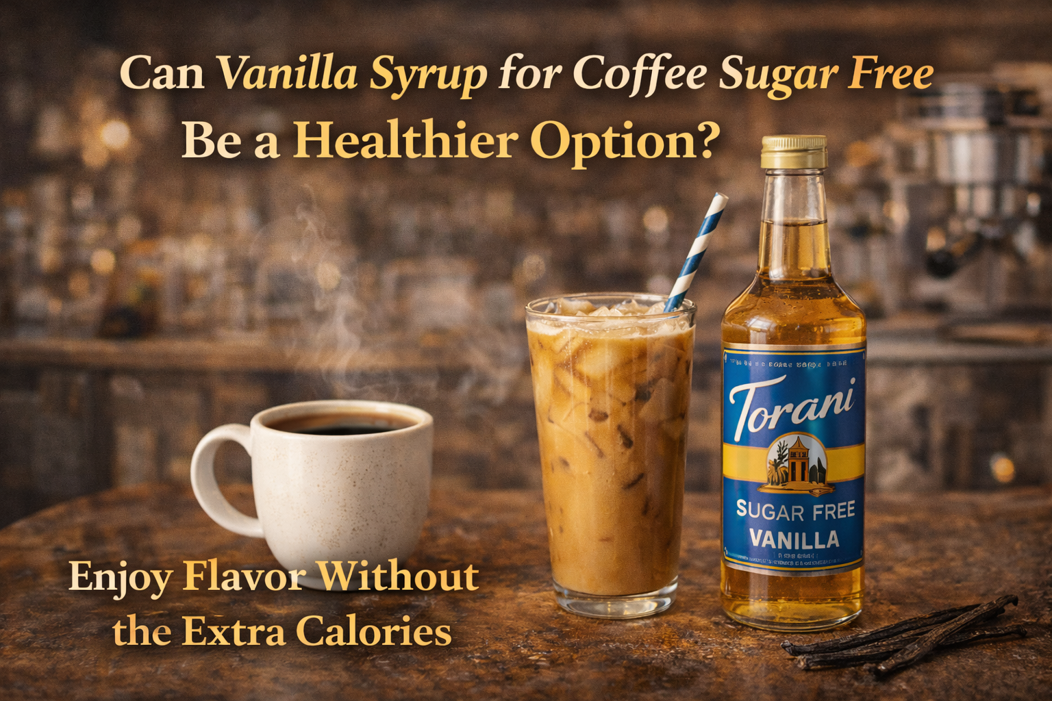 Can Vanilla Syrup for Coffee Sugar Free Be a Healthier Option