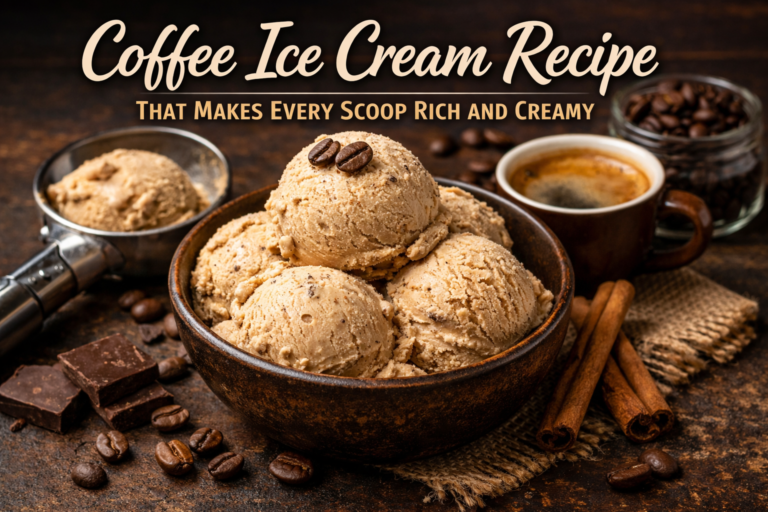 Coffee Ice Cream Recipe
