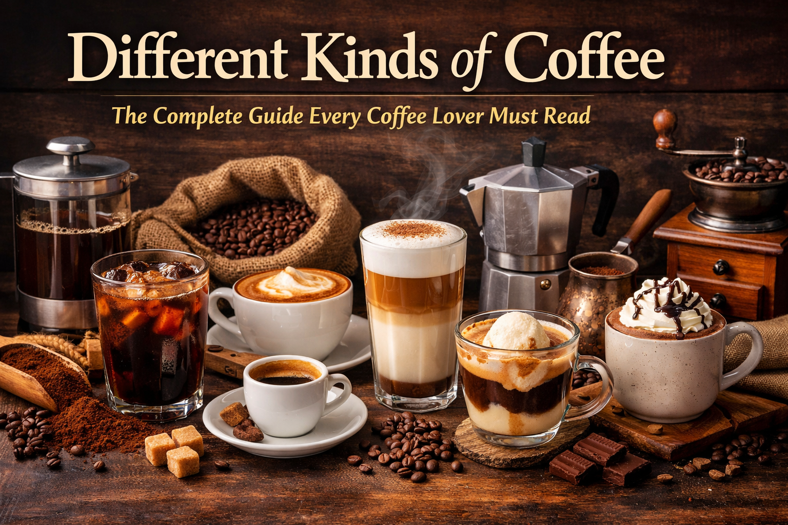 Different Kinds of Coffee