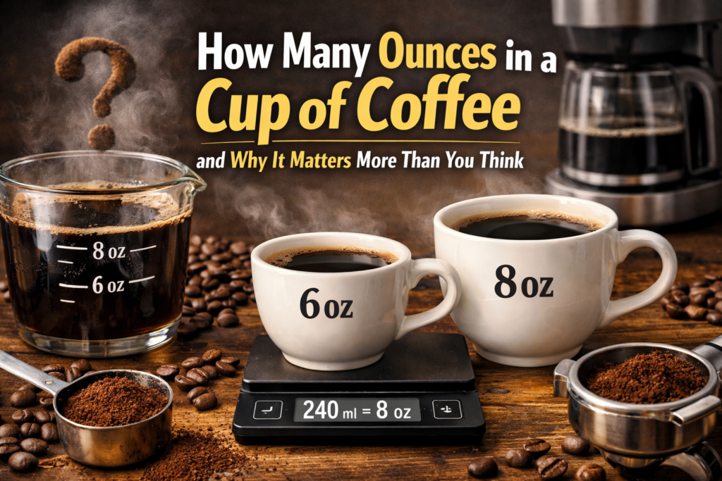 How Many Ounces in a Cup of Coffee and Why It Matters More Than You Think