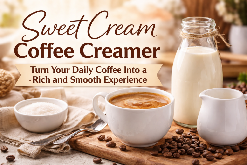 Sweet Cream Coffee Creamer