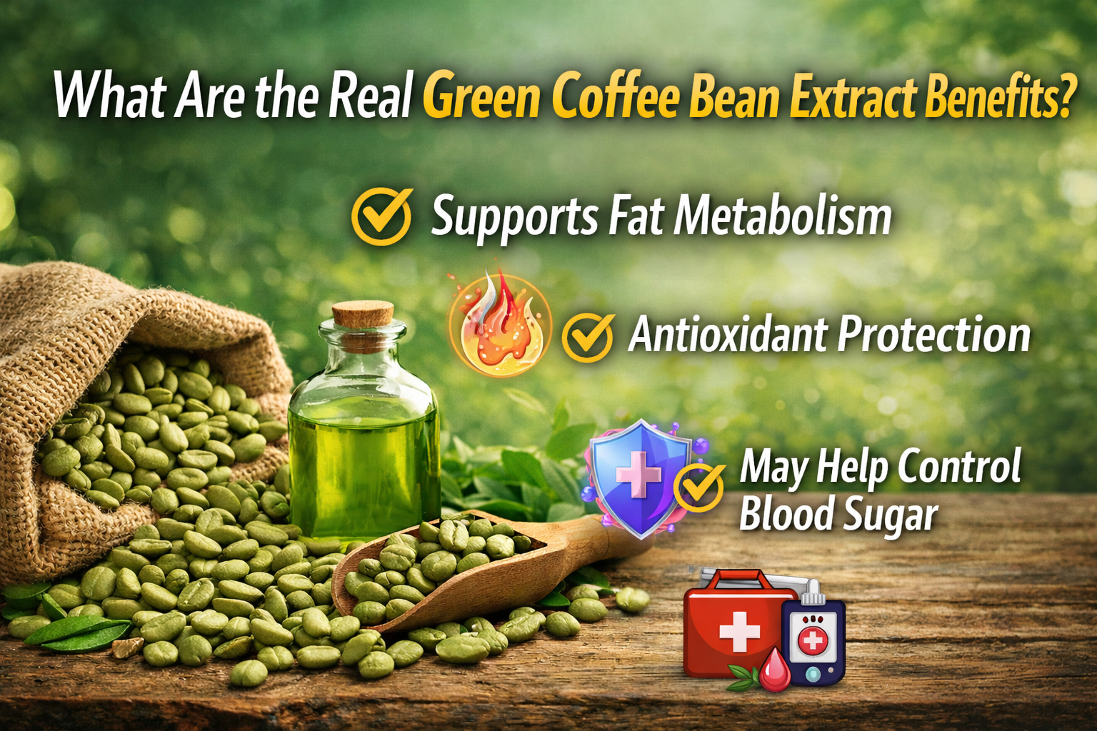 What Are the Real Green Coffee Bean Extract Benefits