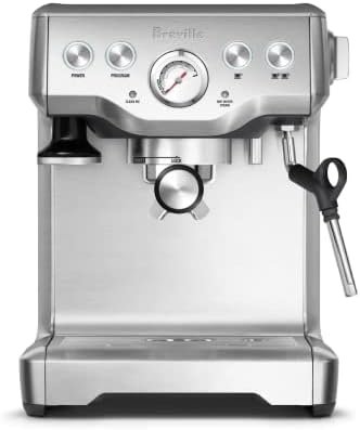 Breville Bambino Plus Espresso Machine [Top espresso machine for quality shots at home]
