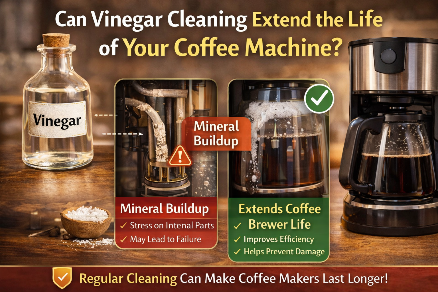 Can Vinegar Cleaning Extend the Life of Your Coffee Machine