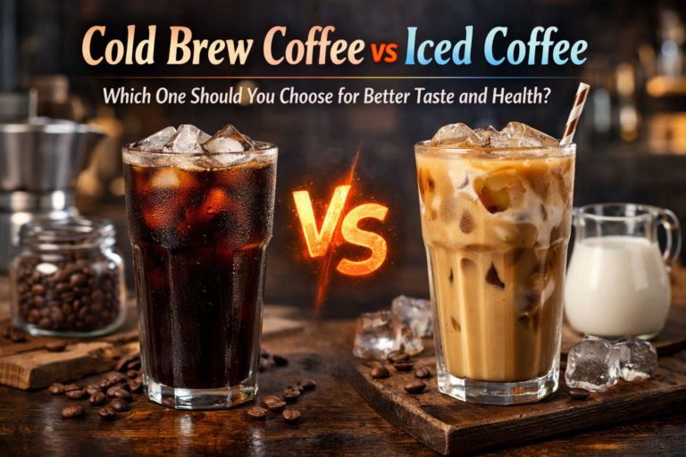 Cold Brew Coffee vs Iced Coffee