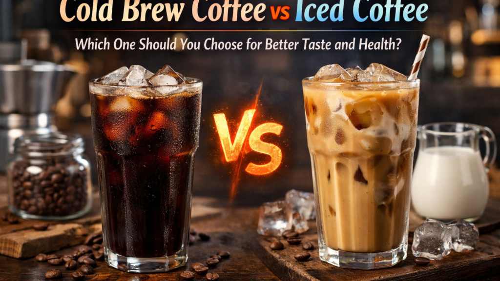 Cold Brew Coffee vs Iced Coffee
