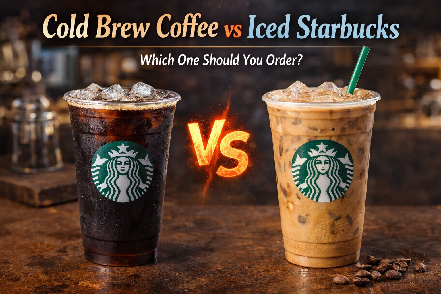 Cold Brew Coffee vs Iced Starbucks Which One Should You Order