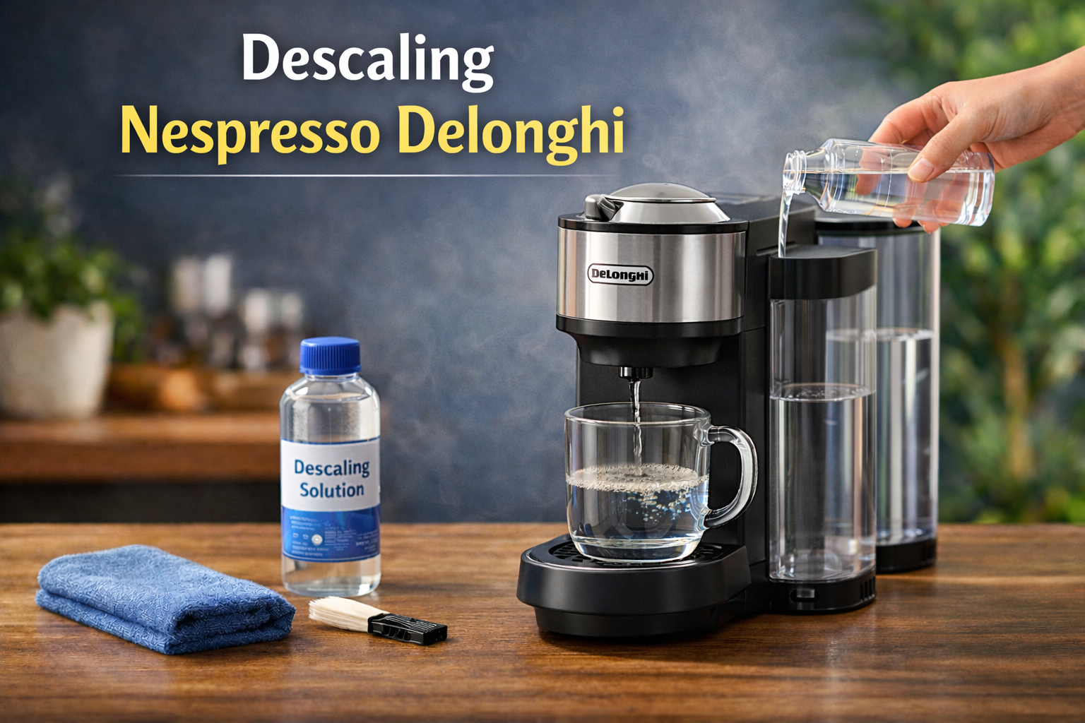 Descaling Nespresso Delonghi