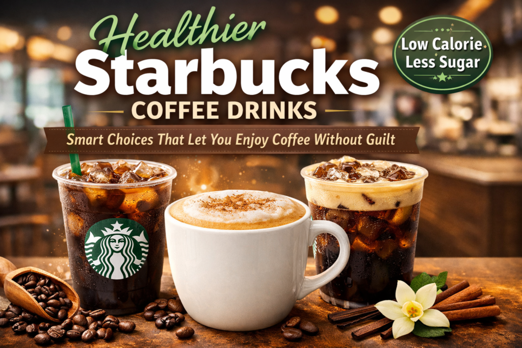 Healthier Starbucks Coffee Drinks