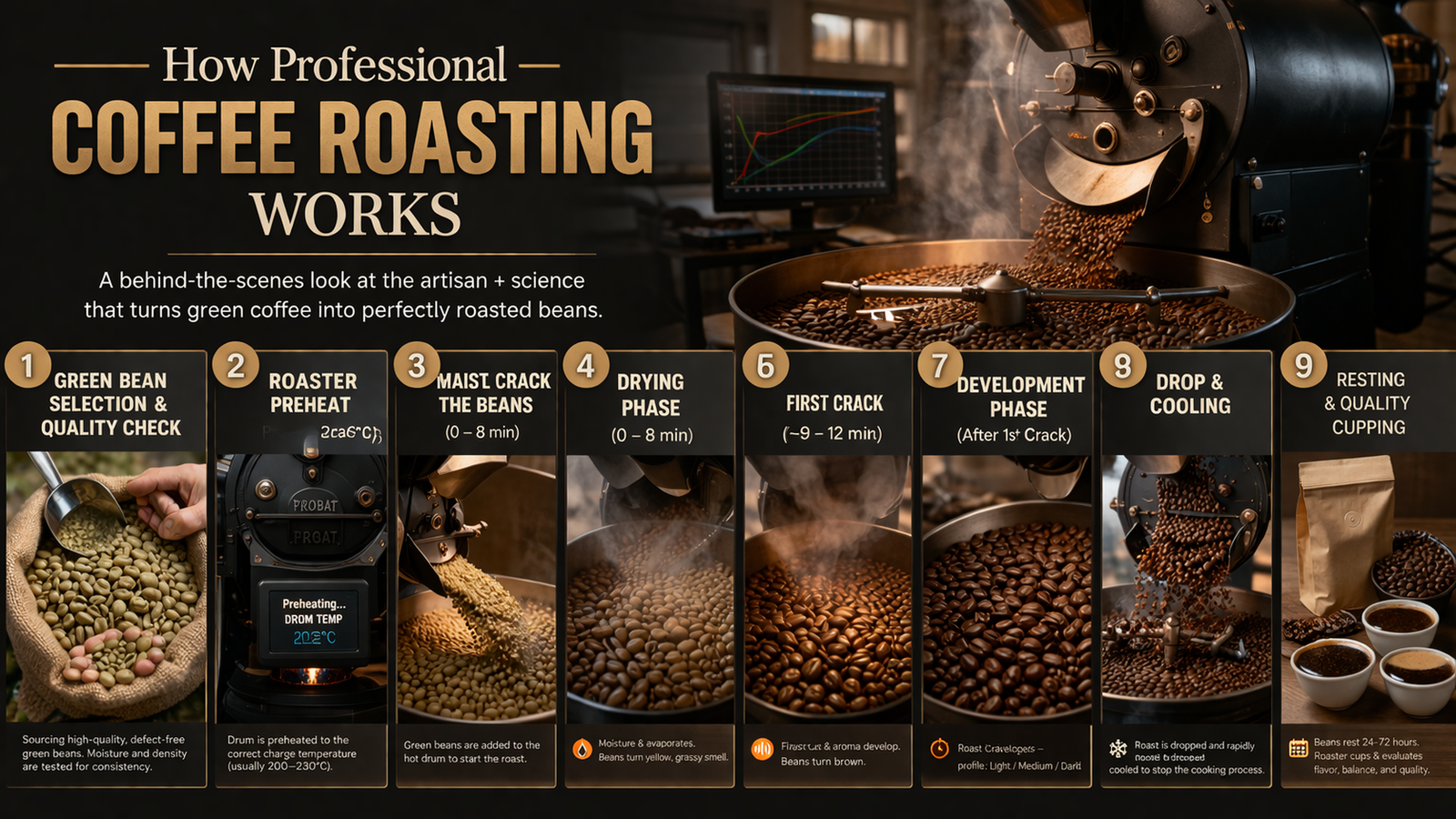 How Professional Coffee Roasting Works