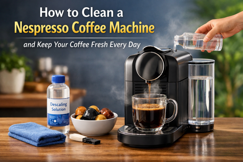 How to Clean a Nespresso Coffee Machine