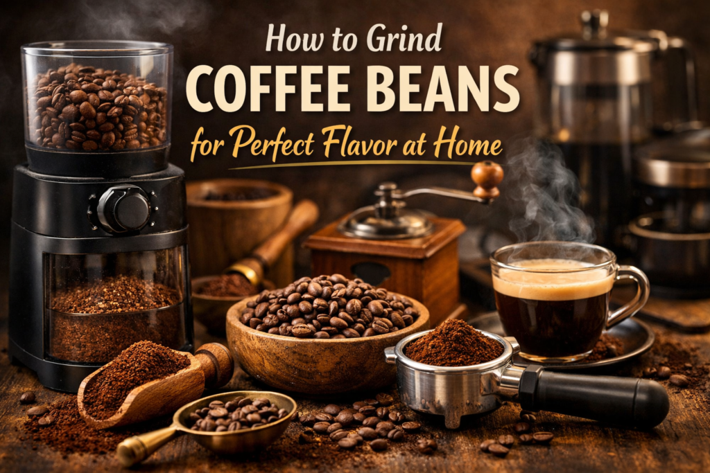 How to Grind Coffee Beans