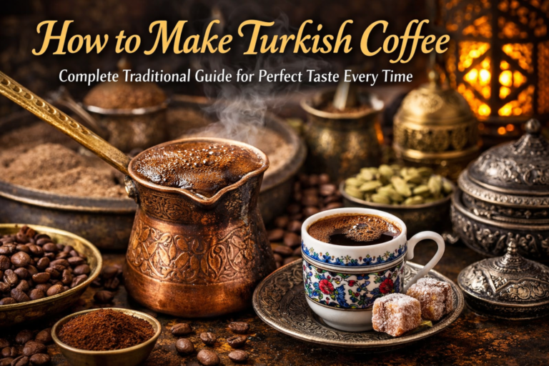 How to Make Turkish Coffee