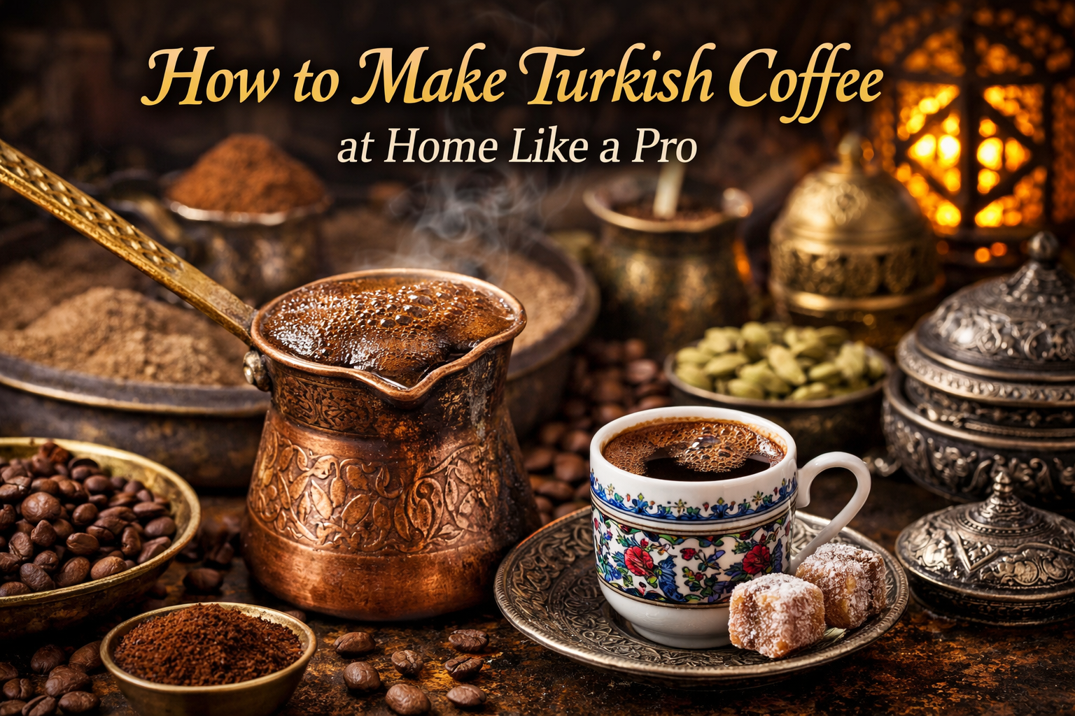 How to Make Turkish Coffee at Home Like a Pro