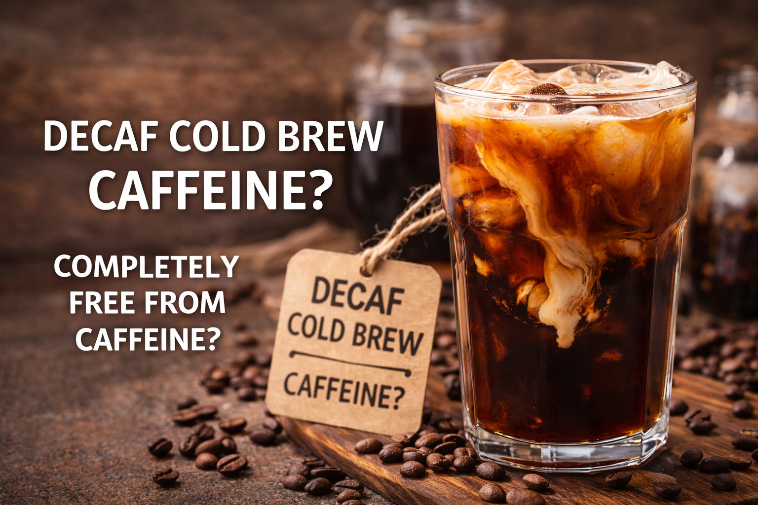 Is Decaf Cold Brew Coffee Completely Free From Caffeine