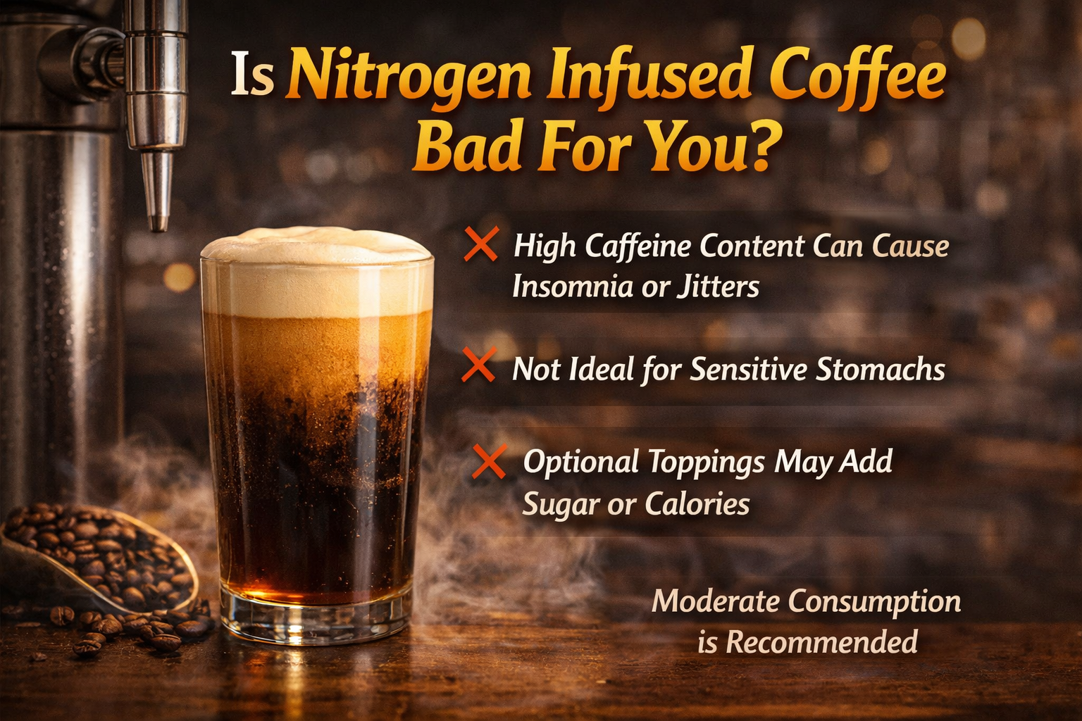 Is Nitrogen Infused Coffee Bad For You