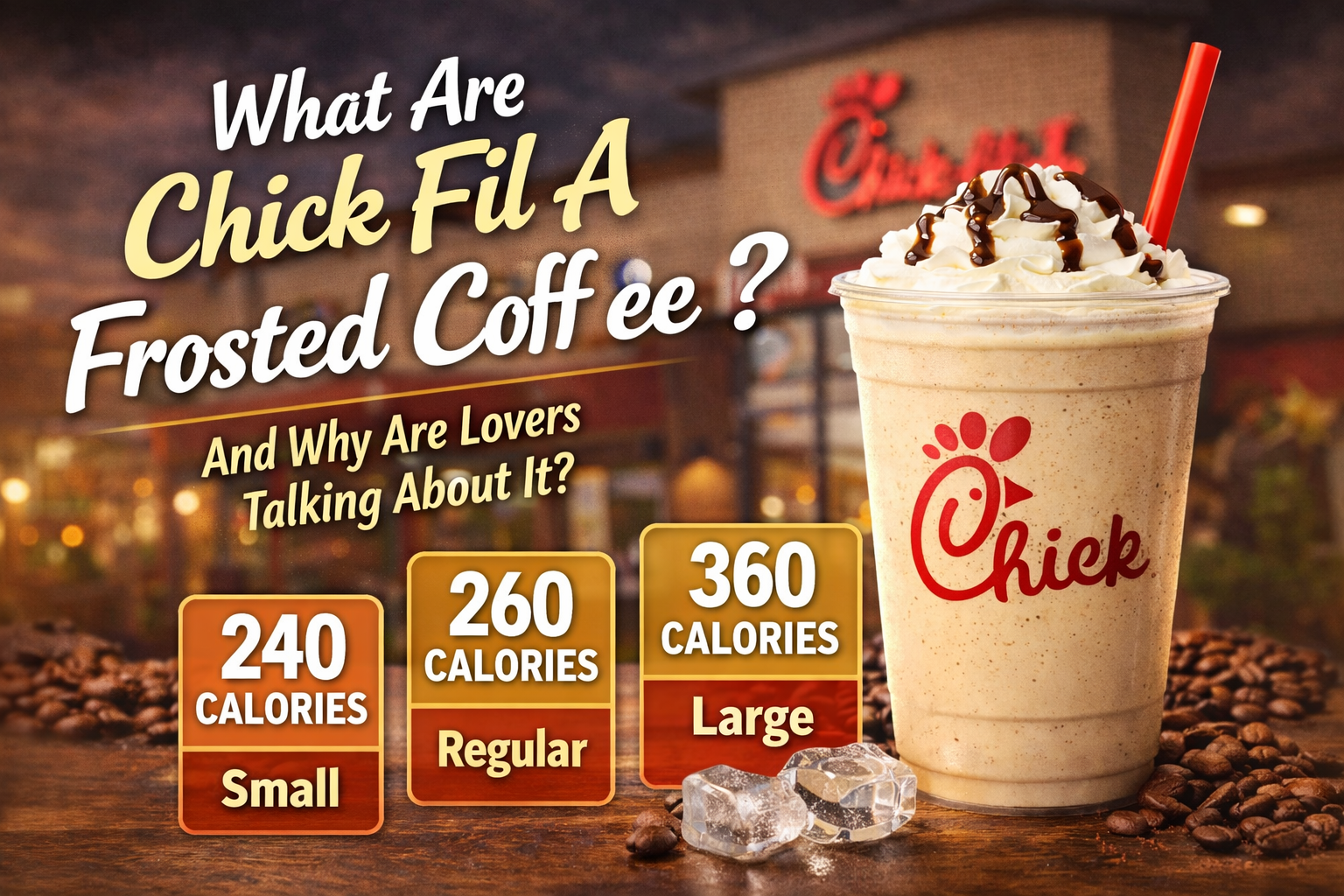 What Are Chick Fil A Frosted Coffee Calories