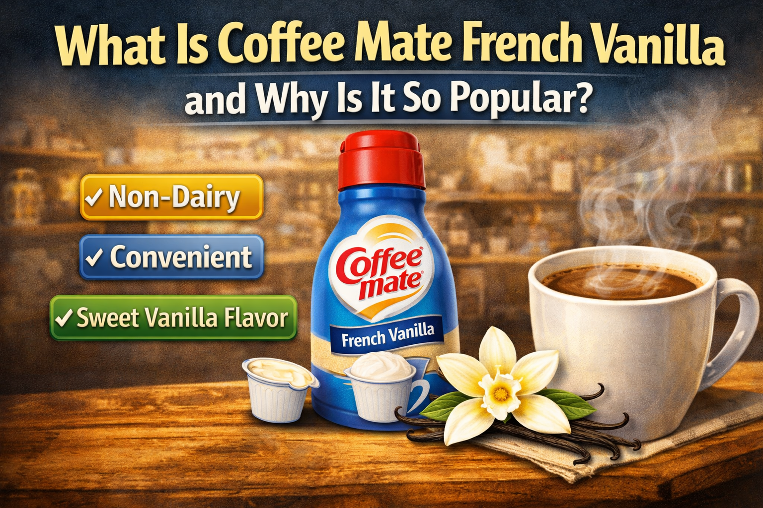 What Is Coffee Mate French Vanilla and Why Is It So Popular