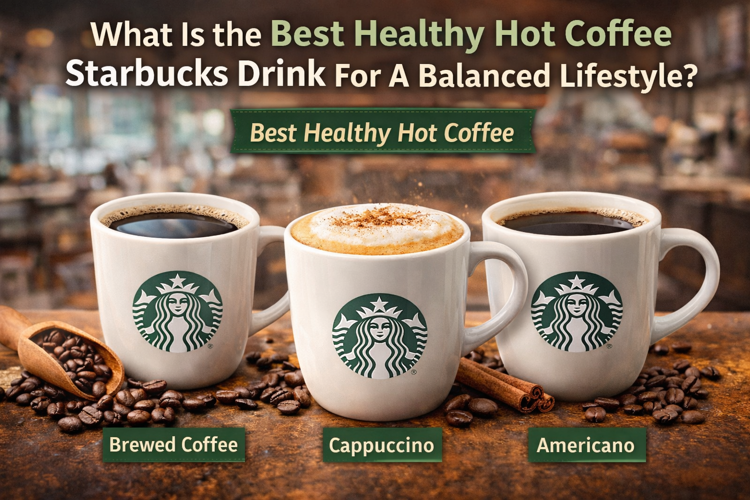 What Is the Best Healthy Hot Coffee Starbucks Drink For A Balanced Lifestyle