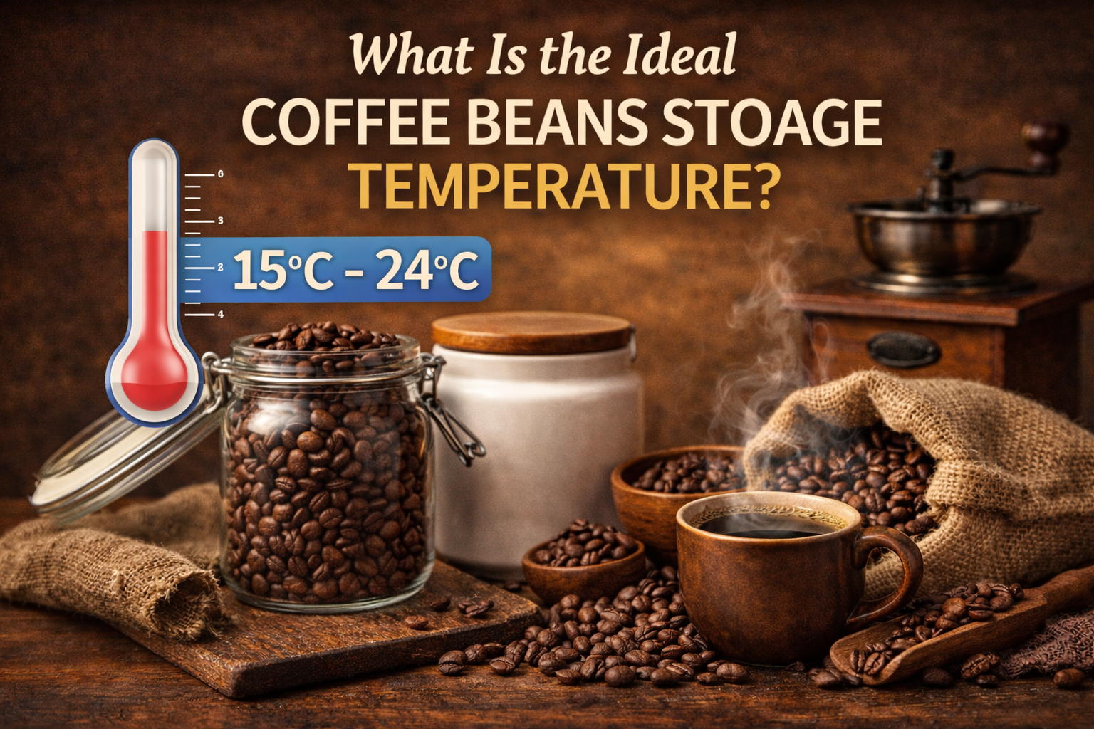 What Is the Ideal Coffee Beans Storage Temperature