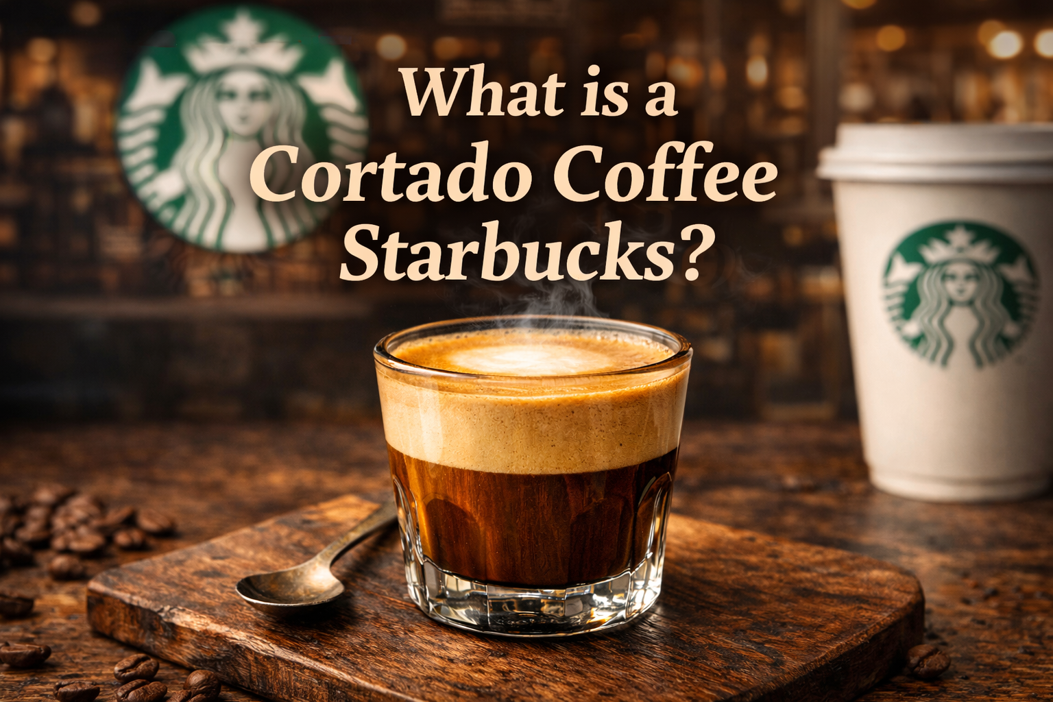 What is a cortado coffee Starbucks