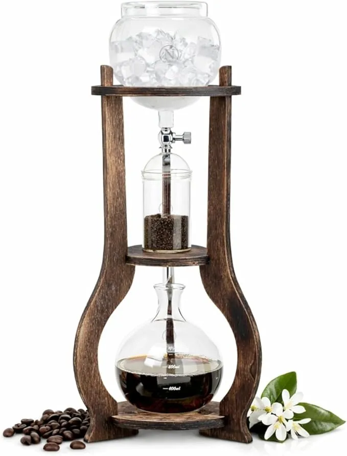 Nispira Iced Coffee Cold Brew Drip Tower Coffee Maker