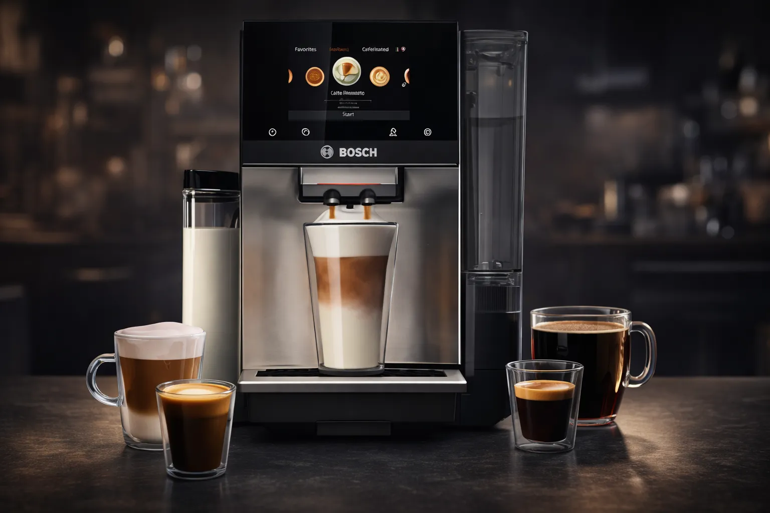 Bosch Fully Automatic Coffee and Espresso Machine