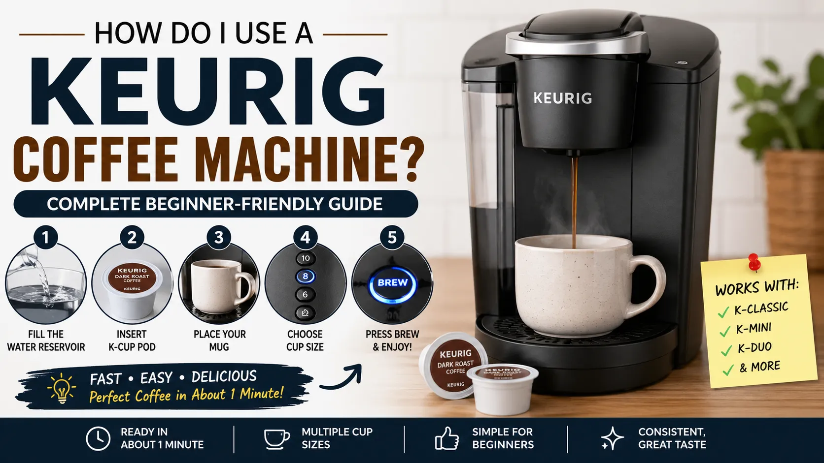 How Do I Use a Keurig Coffee Machine
