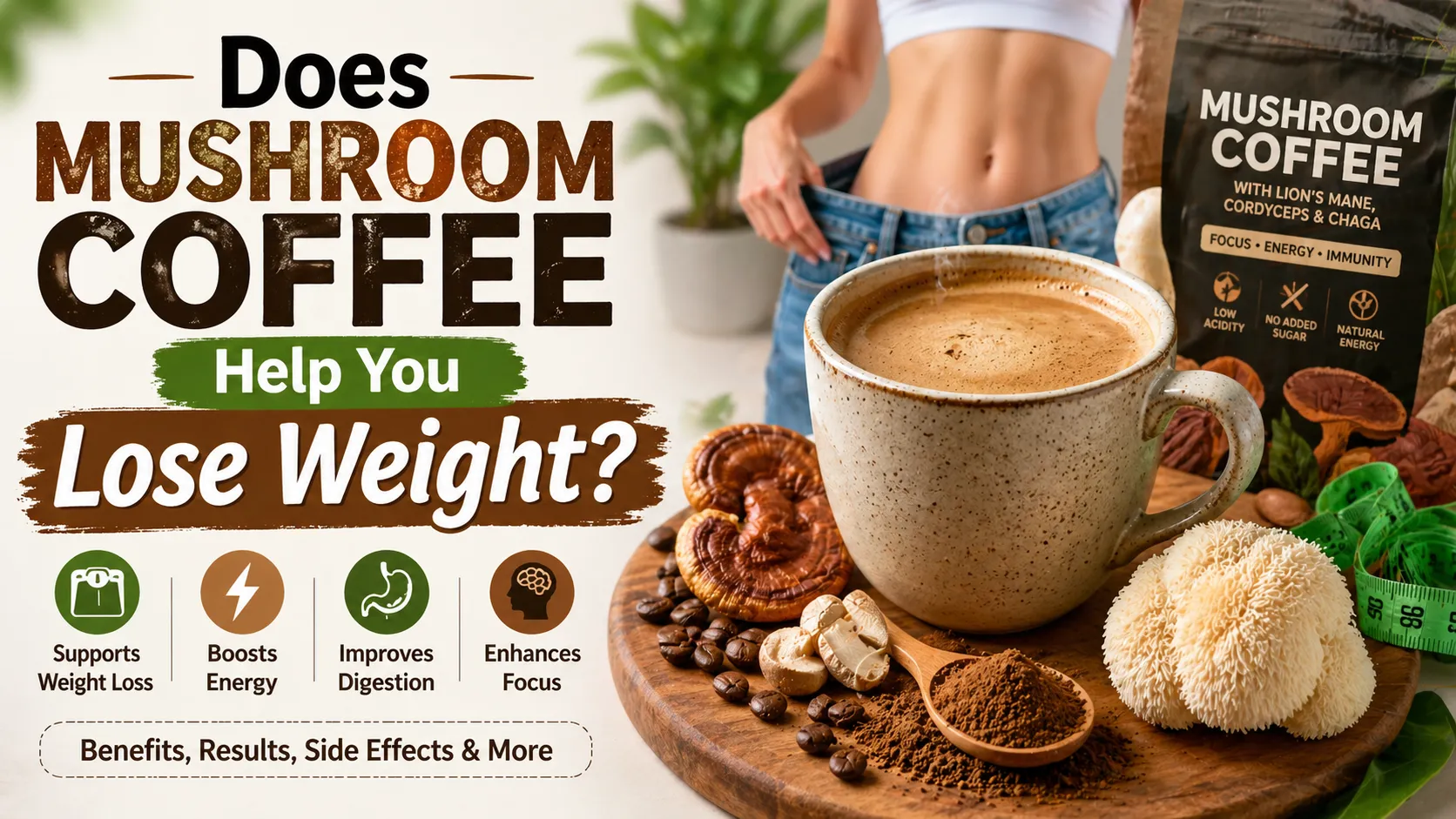 How Fast Does Mushroom Coffee Help You Lose Weight