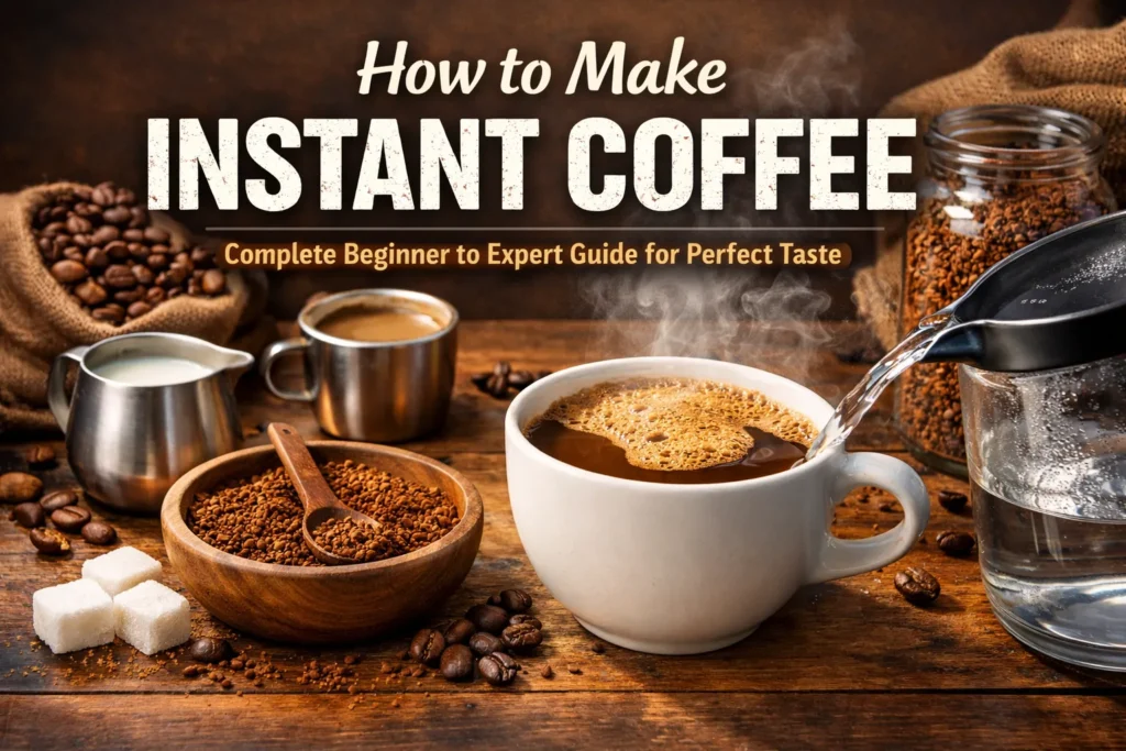 How to Make Instant Coffee