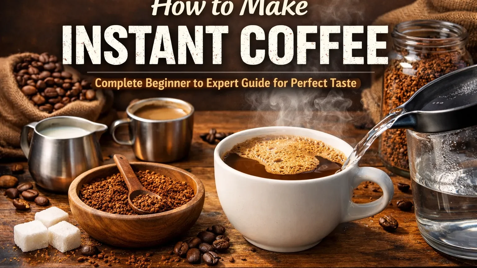 How to Make Instant Coffee
