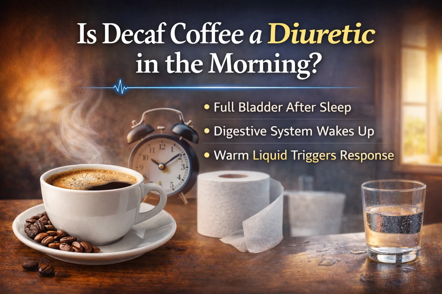 Is Decaf Coffee a Diuretic in the Morning
