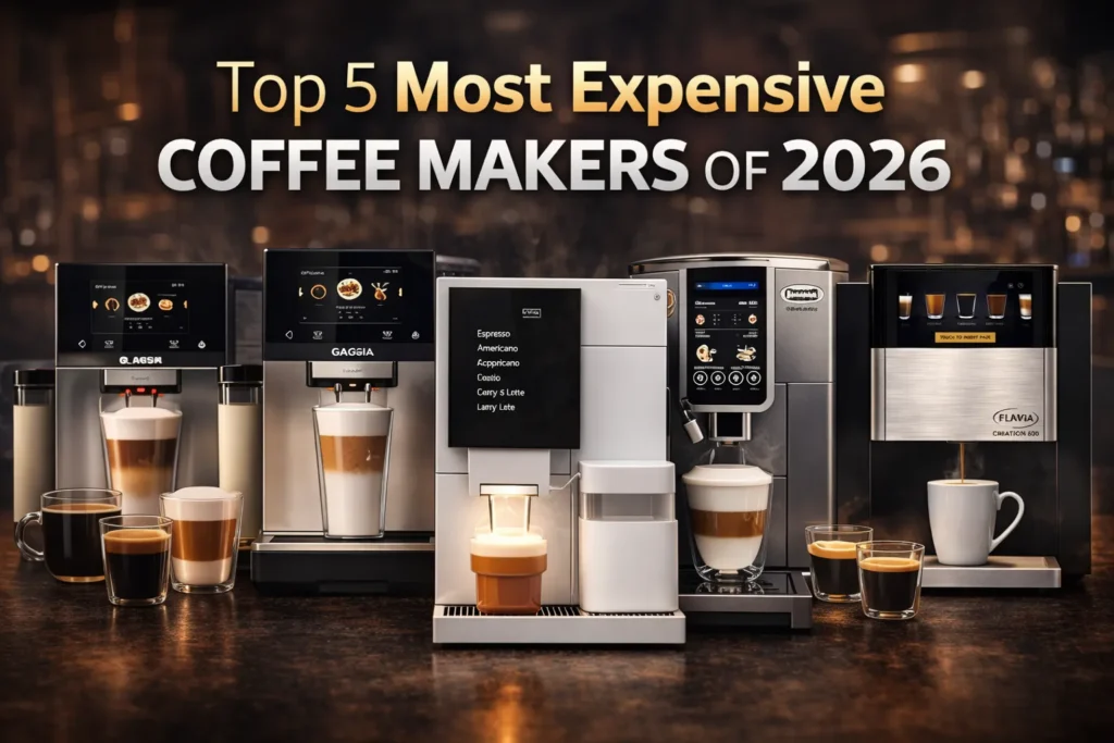 Top 5 Most Expensive Coffee Makers of 2026