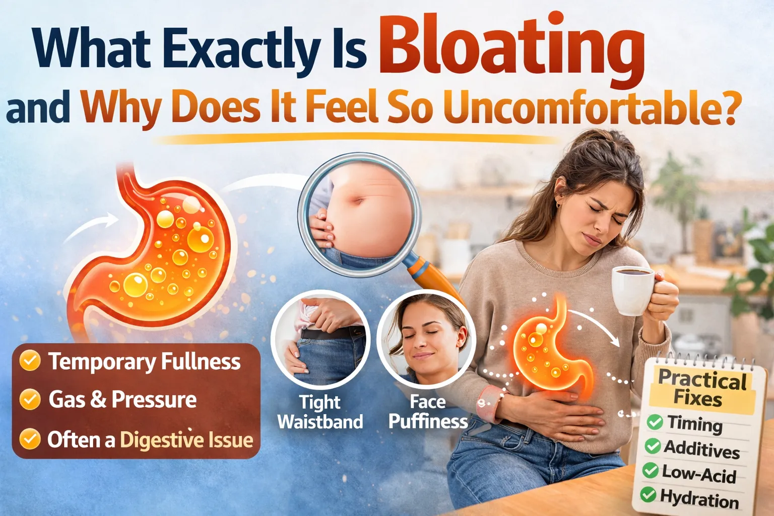 What Exactly Is Bloating and Why Does It Feel So Uncomfortable