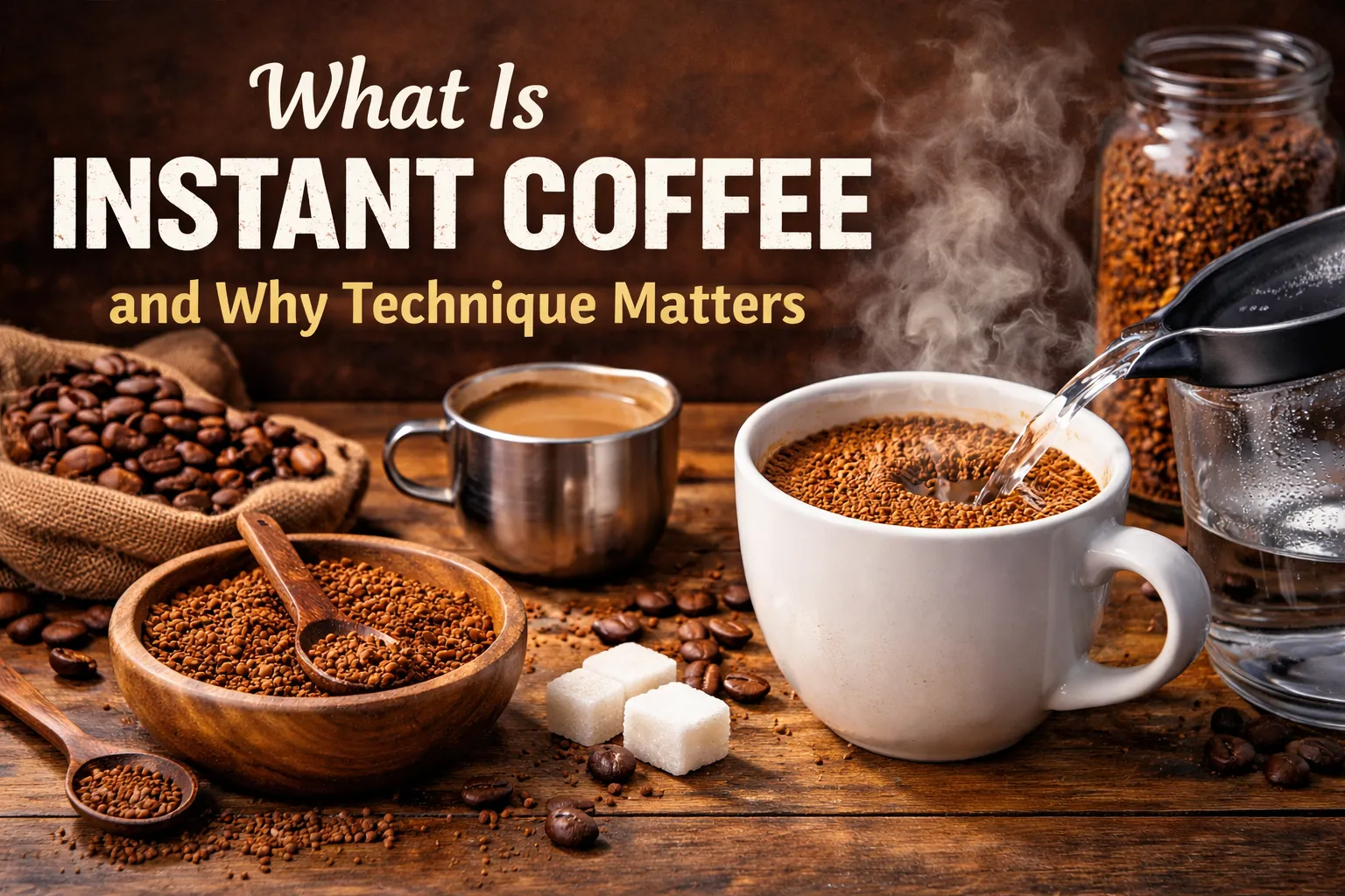 What Is Instant Coffee and Why Technique Matters