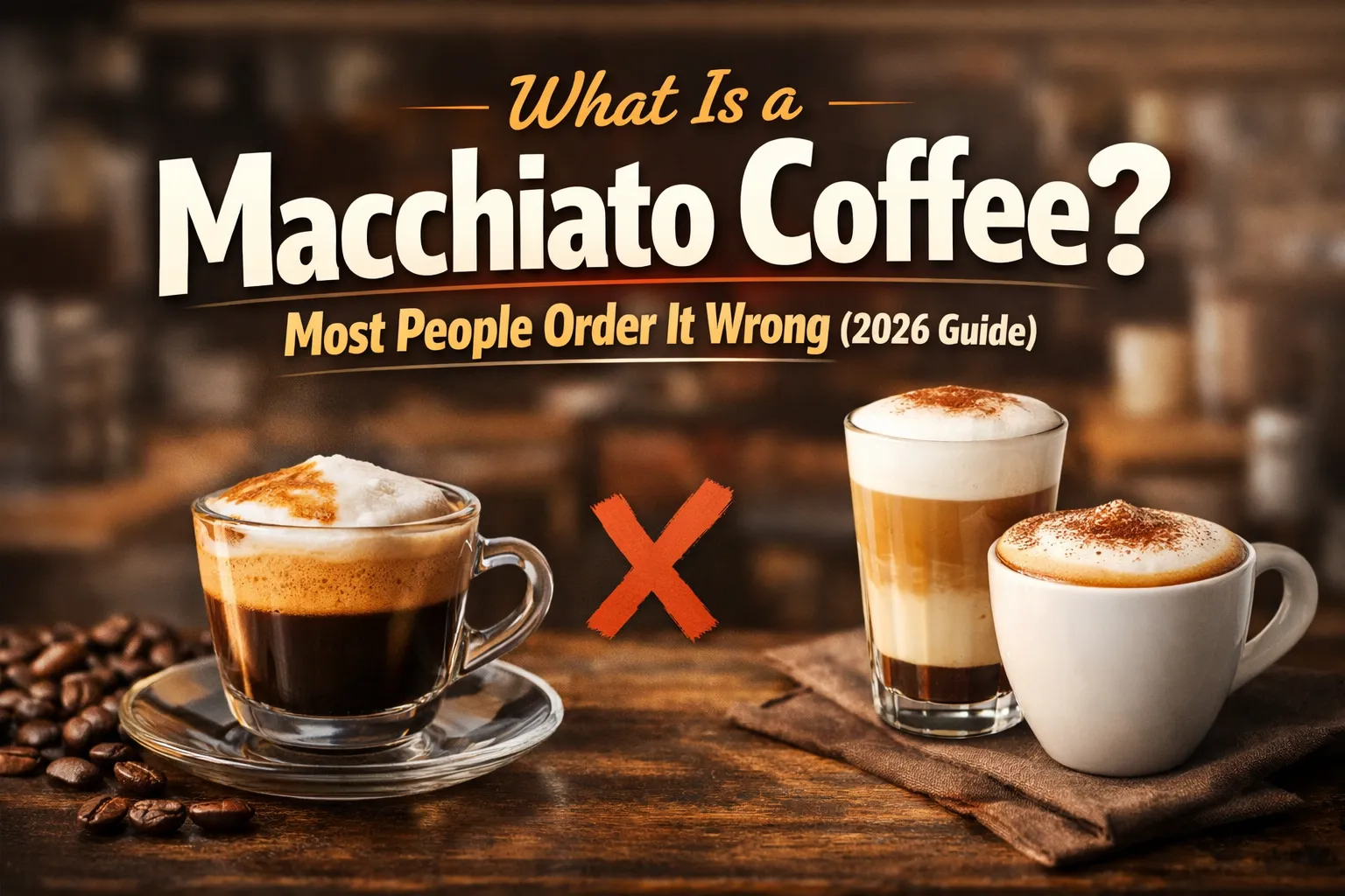 What Is a Macchiato Coffee Most People Order It Wrong (2026 Guide)