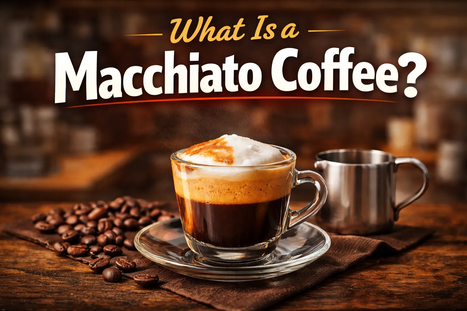 What Is a Macchiato Coffee