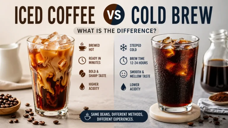 What Is the Difference Between Iced Coffee and Cold Brew